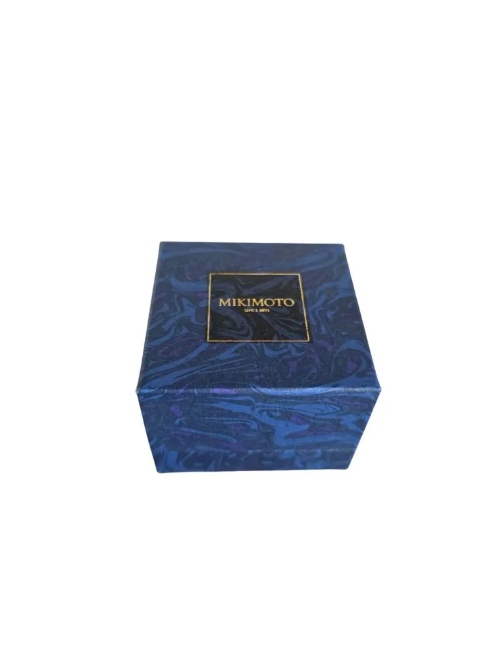Mikimoto Empty Jewelry Presentation Blue Box 2.5
